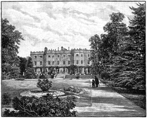 Manoir de Hughenden, Buckinghamshire, 1900