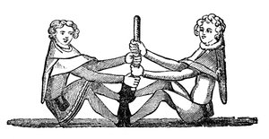 Concours de Quintain humain, 1833