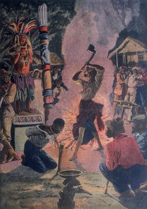 Sacrifice humain, Lafayette, Louisiane, États-Unis, 1912 - Unbekannt