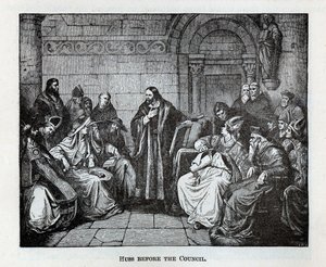 Huss devant le Conseil, 1882 - Unbekannt