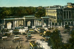 Hyde Park Corner, Londres, vers 1910