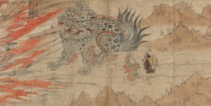 Légendes illustrées du sanctuaire Kitano Tenjin Kitano Tenjin engi emaki, fin XIIIe siècle - Unbekannt