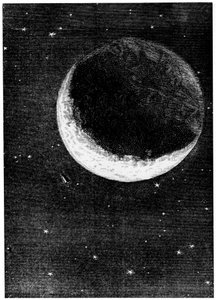 Illustration de De la Terre à la Lune par Jules Verne, 1865 - Unbekannt