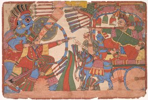 Illustration du Mahabharata, c. 1800