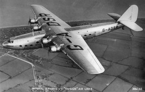 Imperial Airways Ltd Ensign Air Liner, vers les années 1930