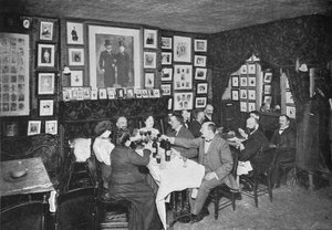 Au Club des Artistes, Londres, vers 1901 - Unbekannt