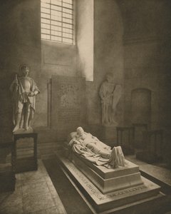Dans la chapelle commémorative Kitchener de la cathédrale Saint-Paul, vers 1935