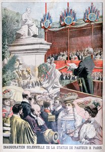 Inauguration de la statue de Louis Pasteur, Paris, 1904