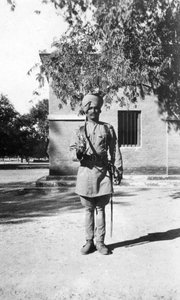Lancier indien, Mathura, Inde, 1916-1917