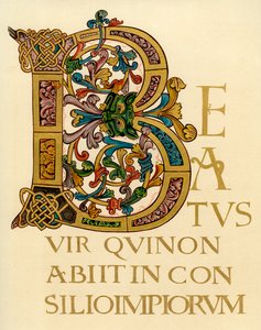 Lettre initiale B