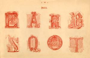 Initiales, 1862