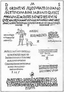 Inscriptions des Catacombes, Rome, 1926