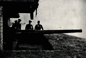 Inspection des défenses côtières, vers 1940, 1945