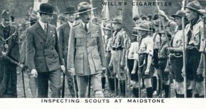 Inspection des scouts à Maidstone, 1929 - Unbekannt