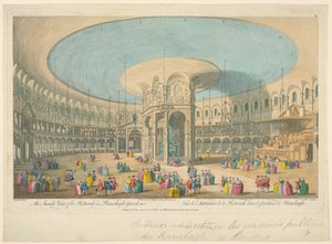 Vue Intérieure, Rotonde dans le Jardin de Ranelagh