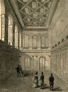 Intérieur de la salle des merciers, 1876, 1897