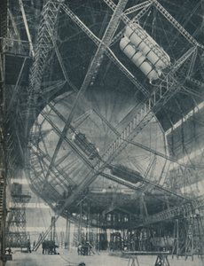 Complexités du cadre et du cylindre : R101 en construction, vers 1935