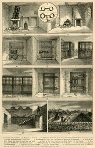 Les évasions de Jack Sheppard, vers 1872 - Unbekannt