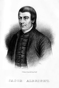 Jacob Albright, leader chrétien américain, 1854