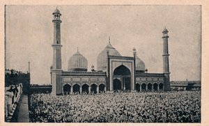 Jama Masjid, Delhi, vers 1900 - Unbekannt
