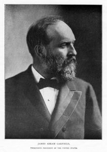 James Abram Garfield, 20e président des États-Unis, vers 1881