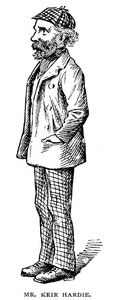 James Keir Hardie, syndicaliste et homme politique britannique né en Écosse, 1903 - Unbekannt