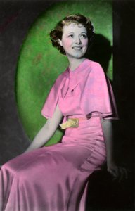 Janet Gaynor 1906-1984, actrice américaine, 20e siècle