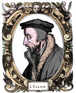 Jean Calvin, théologien français, 1581