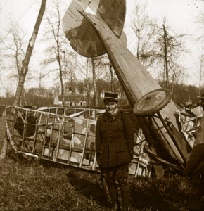 Jean Chaput devant sa 11e victoire, vers 1914-1918 - Unbekannt