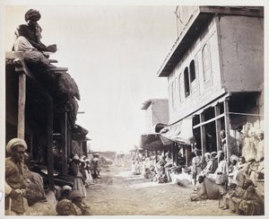 Jellallabad, rue principale, vers 1878 - Unbekannt