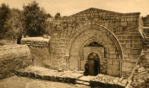 Jérusalem - Église de la Vierge, vers 1918-1939 - Unbekannt