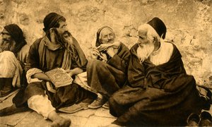 Jérusalem - Juifs au mur des Lamentations