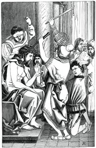 Jésus couronné d