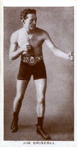 Jim Driscoll, boxeur gallois, 1938