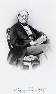 Johann Christian Poggendorf, physicien allemand, milieu 19e siècle - Unbekannt