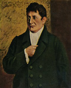 Johann Gottlieb Fichte 1762-1814 - Peinture de Professeur Plühr, 1934 - Unbekannt