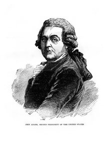 John Adams, deuxième président des États-Unis, 1872