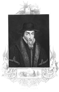 John Foxe, martyrologue anglais du 16ème siècle, vers 1880