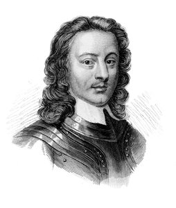 John Hampden, homme politique et soldat anglais du 17e siècle, vers 1850