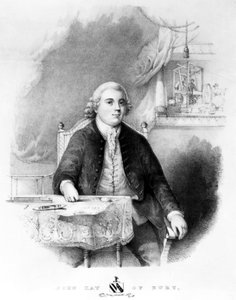 John Kay, inventeur anglais, vers 1755