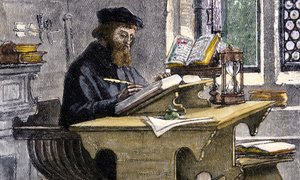 John Wycliffe au travail - Unbekannt