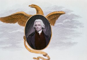 Joseph Priestley 1733-1804, ministre presbytérien anglais et chimiste, 1801