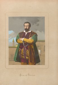 Juan de Padilla. De: Hombres y mujeres celebres de todos los tiempos par Juan Landa, 1875-1877