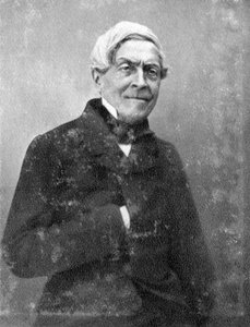 Jules Michelet, historien français, vers 1860-1874