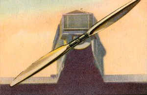 Hélice métallique Junkers avec pales réglables, 1932