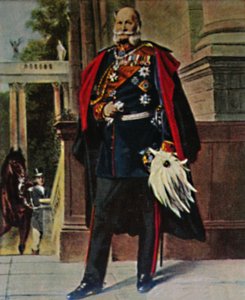 Kaiser Wilhelm I. 1797-1888. - Peinture de Plockhorst, 1934