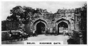 Porte du Cachemire, Delhi, Inde, vers 1925
