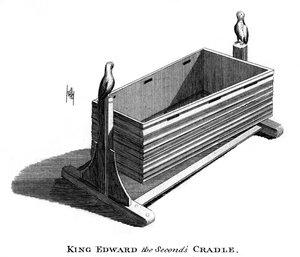 Le berceau du roi Édouard II