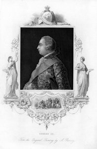 Roi George III de Grande-Bretagne, vers 1850