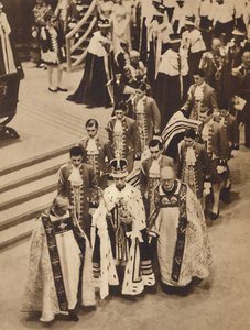 Le roi George VI quitte l